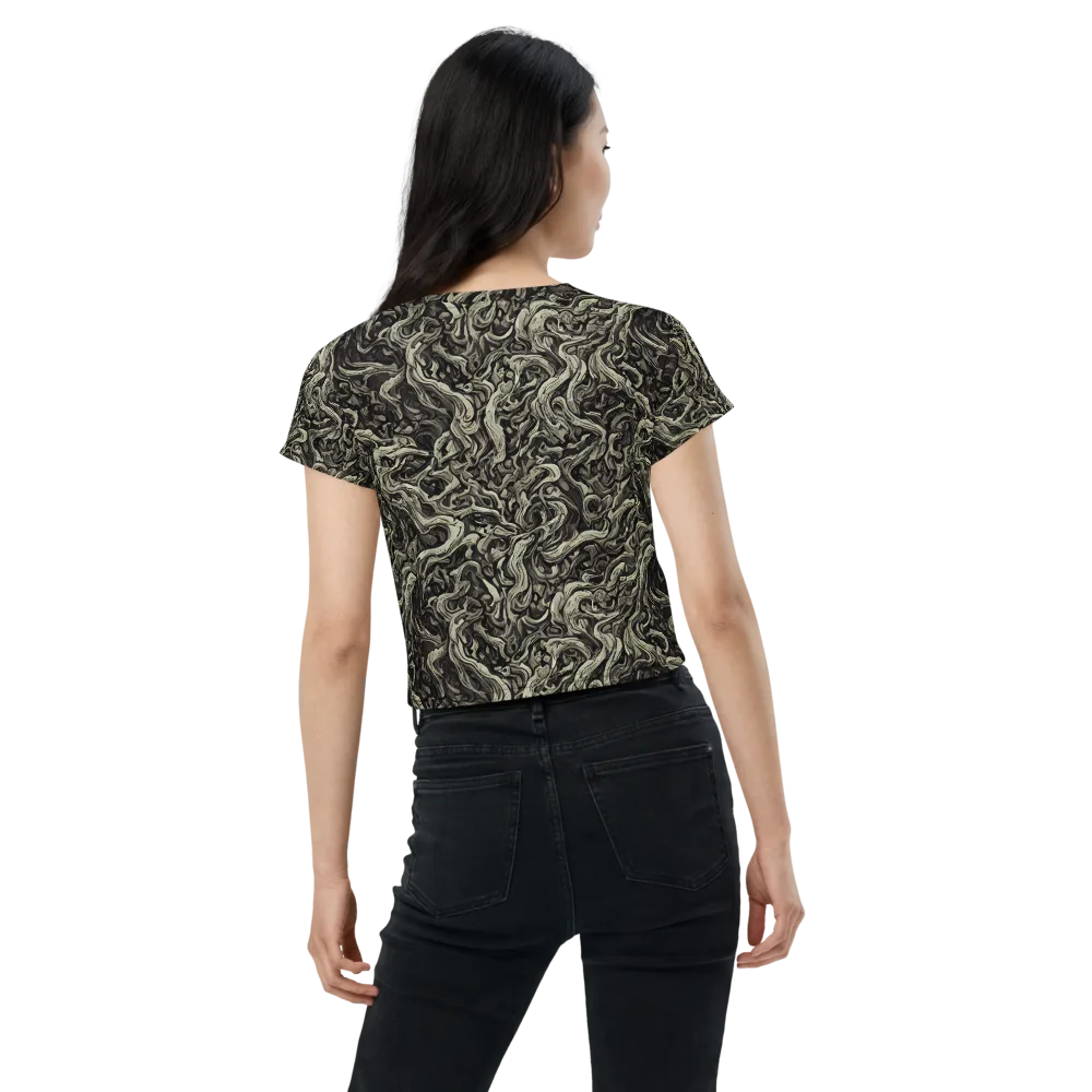 Bone Tide on Crop Tee — Back