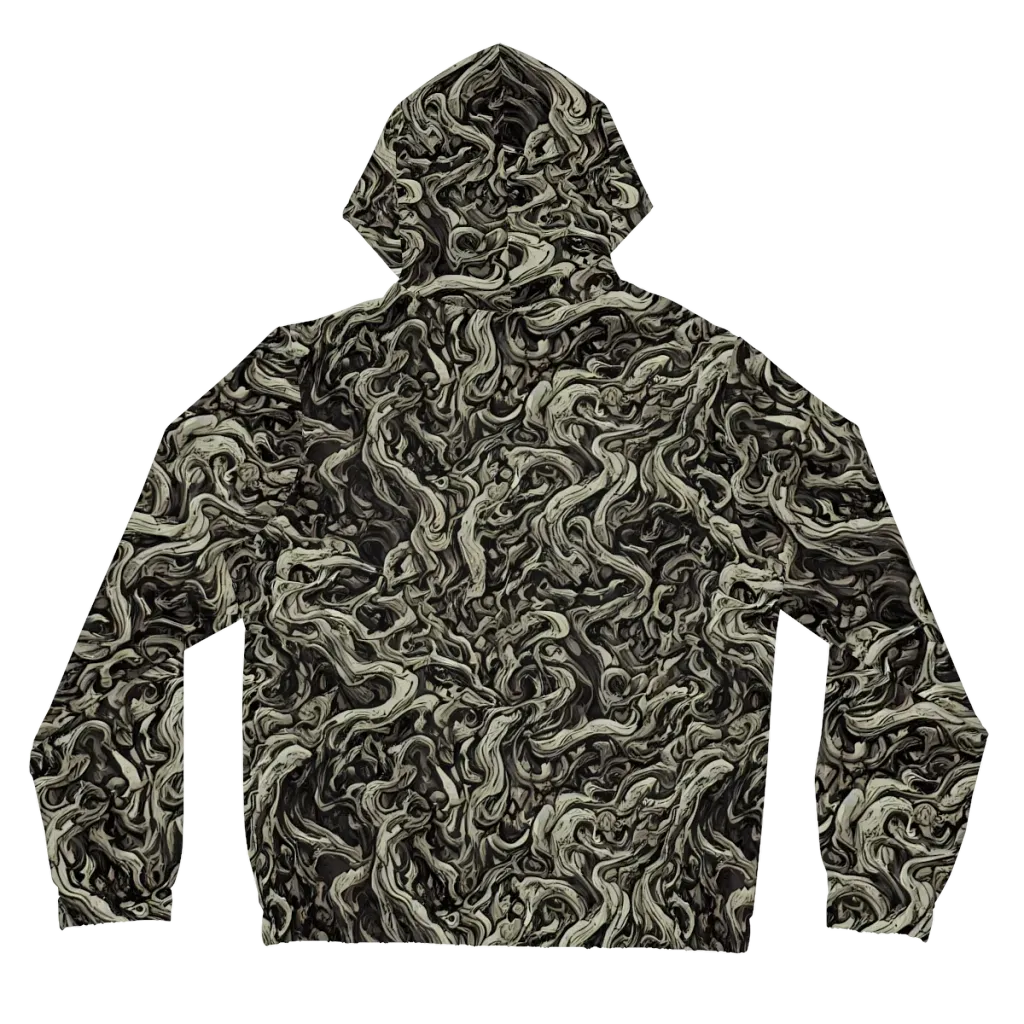 Bone Tide on Women's Full-Zip Hoodie — Back