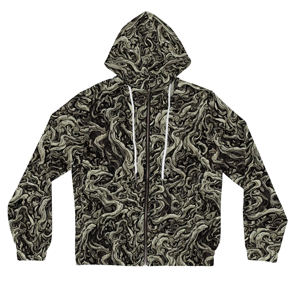 Bone Tide on Women's Full-Zip Hoodie — Front