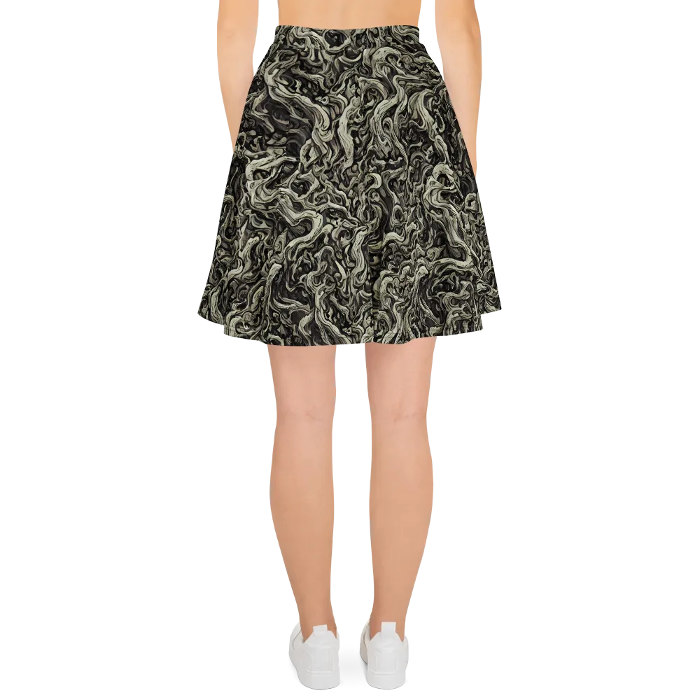 Bone Tide on Skater Skirt — Back