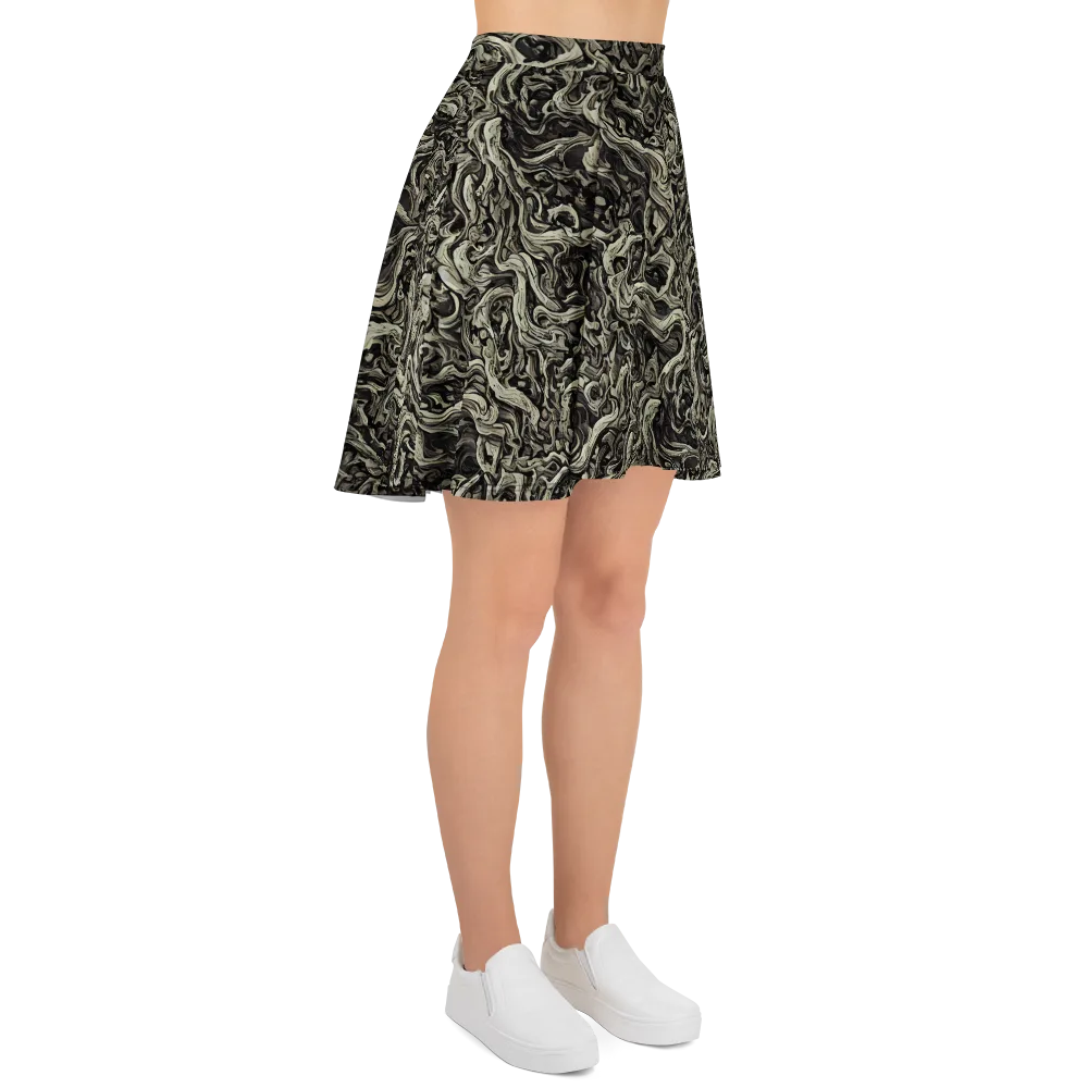 Bone Tide on Skater Skirt — Right