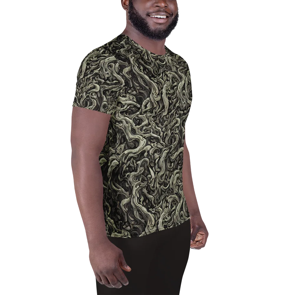 Bone Tide on Men's Athletic T-Shirt — Right