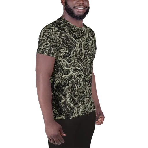 Bone Tide on a Men's Athletic T-Shirt