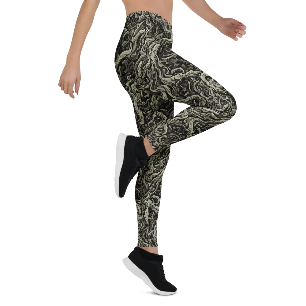 Bone Tide on Leggings — Right