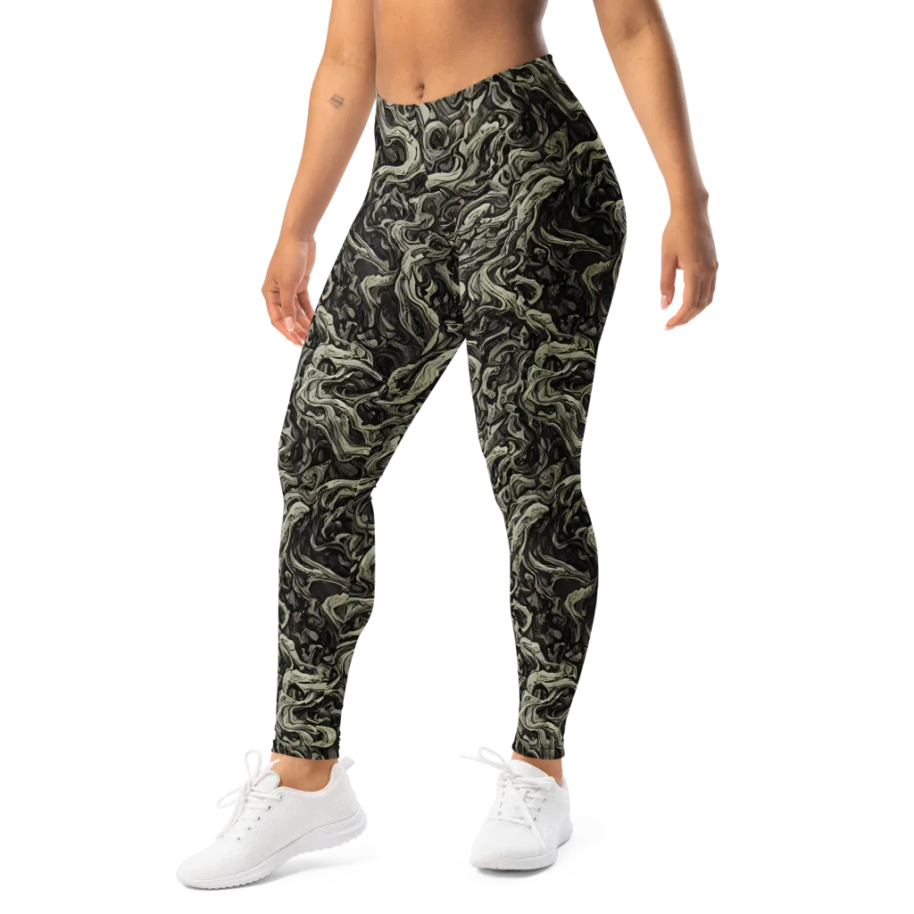Bone Tide on Leggings — Left Front