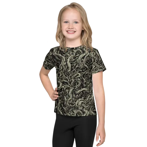 Bone Tide on a Kids Crew Neck T-Shirt