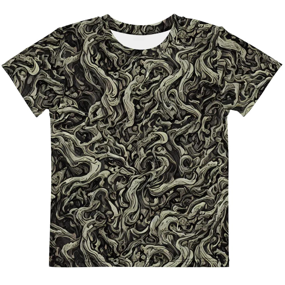 Bone Tide on Kids Crew Neck T-Shirt — Front