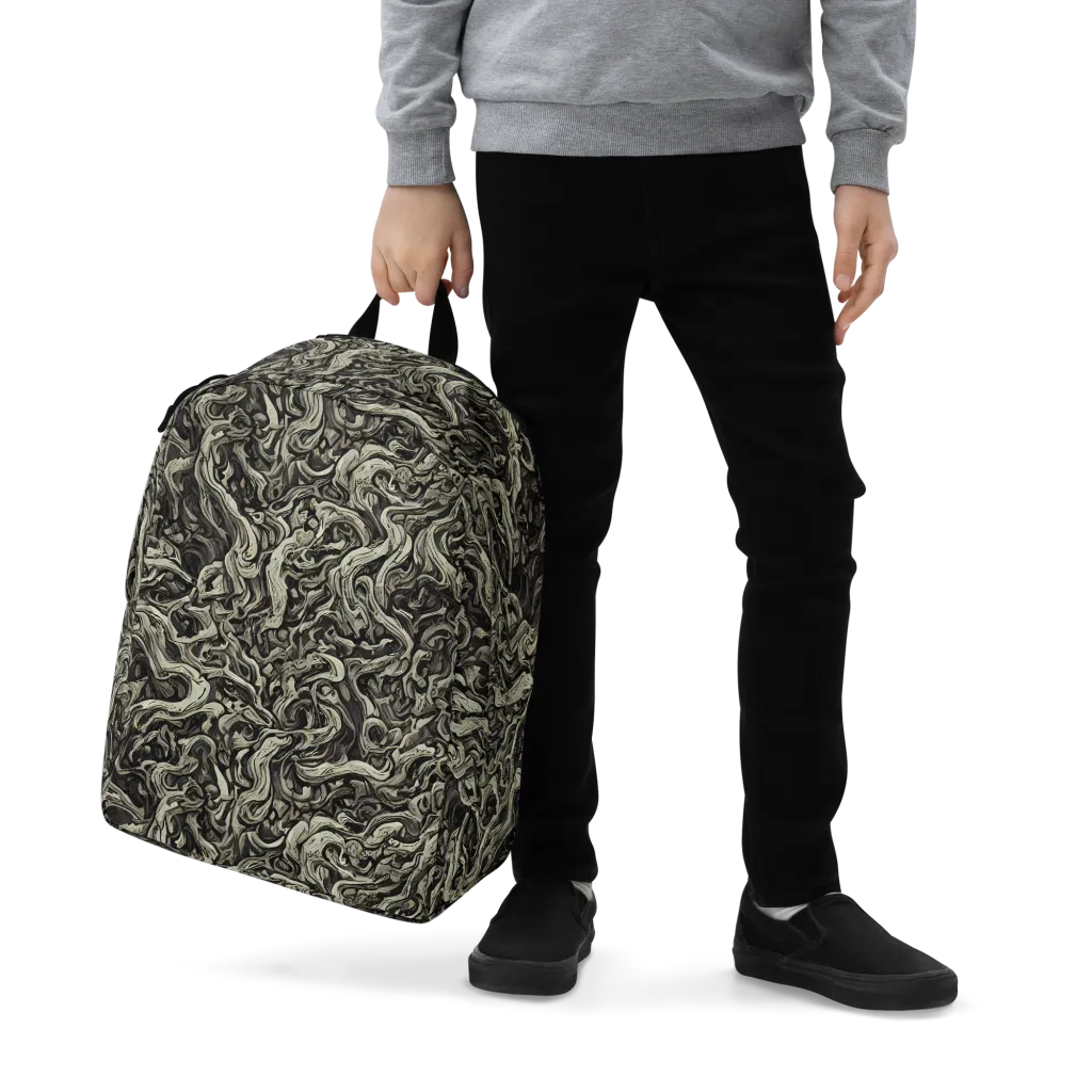 Bone Tide on Minimalist Backpack — Zoomed-in