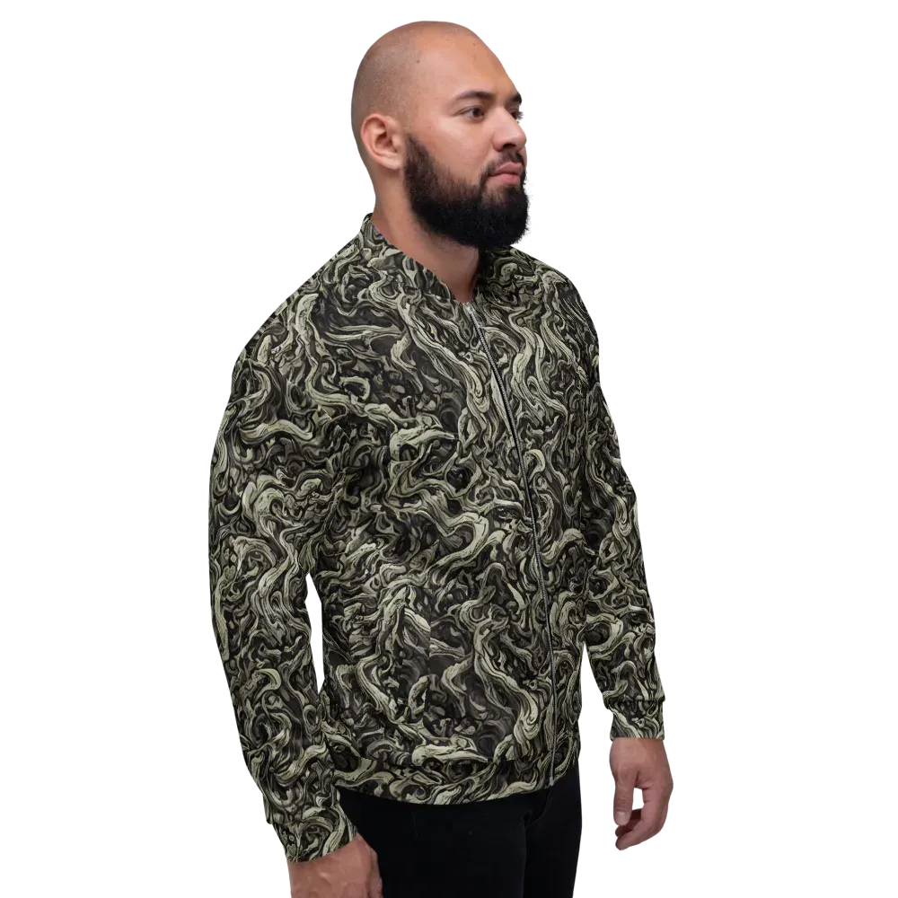 Bone Tide on Bomber Jacket — Right