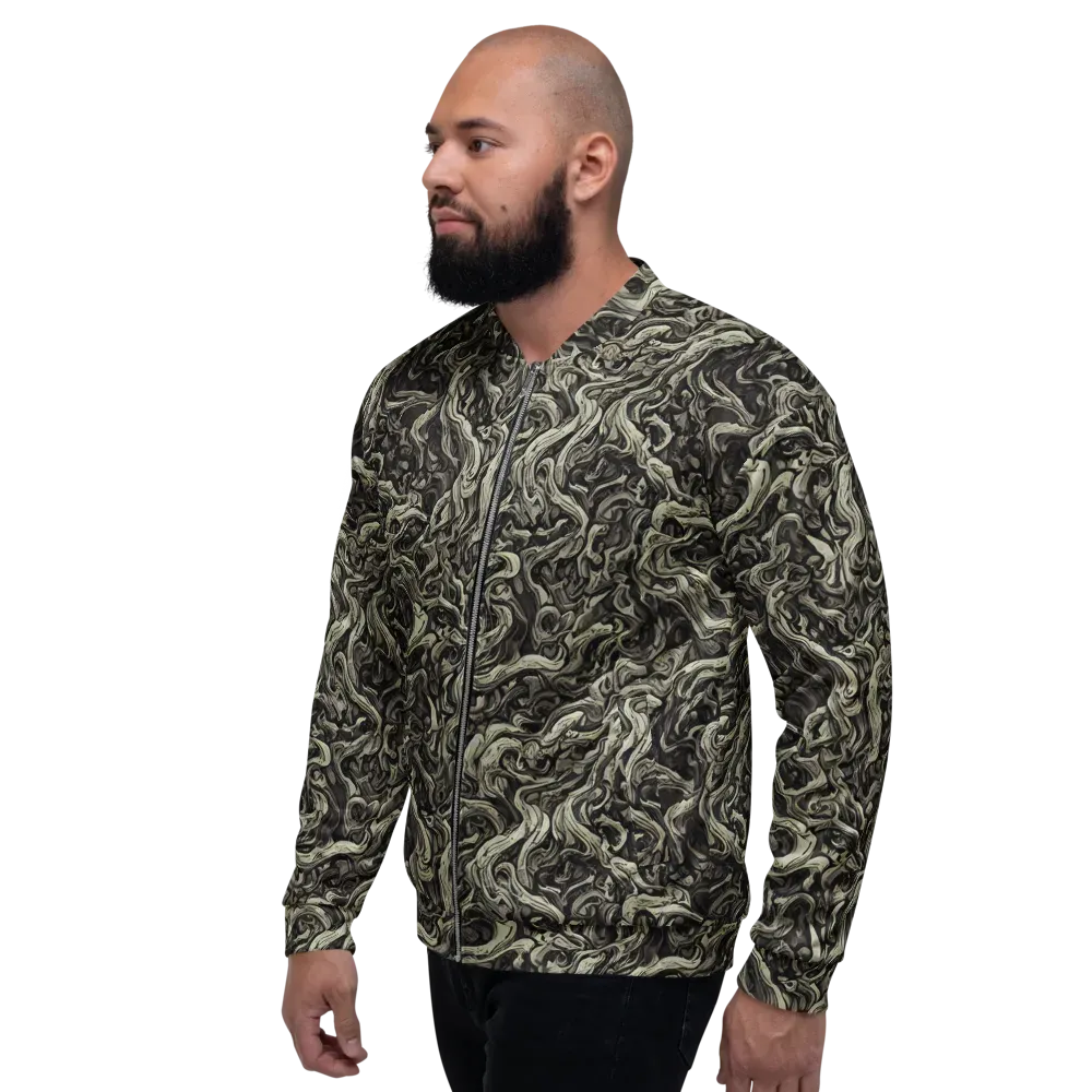 Bone Tide on Bomber Jacket — Left