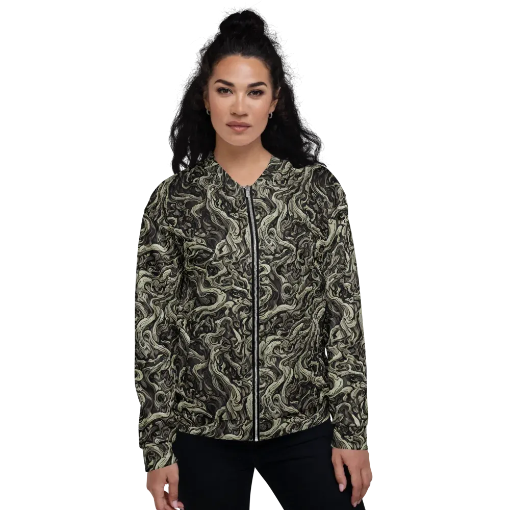 Bone Tide on Bomber Jacket — Front