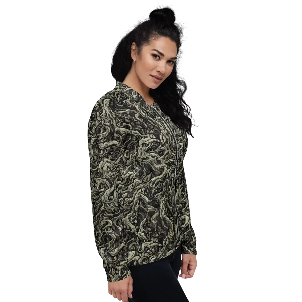 Bone Tide on Bomber Jacket — Right