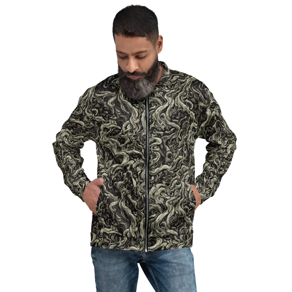 Bone Tide on Bomber Jacket — Front
