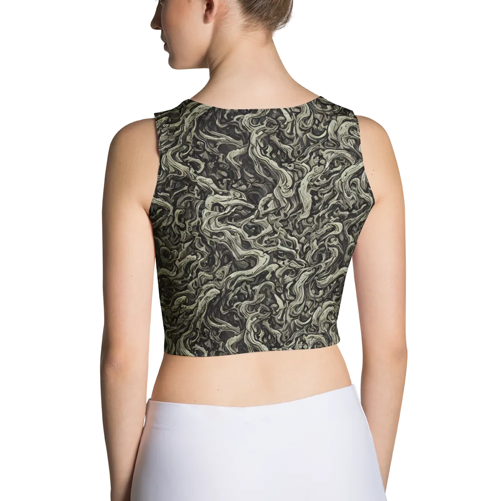 Bone Tide on Crop Top — Back