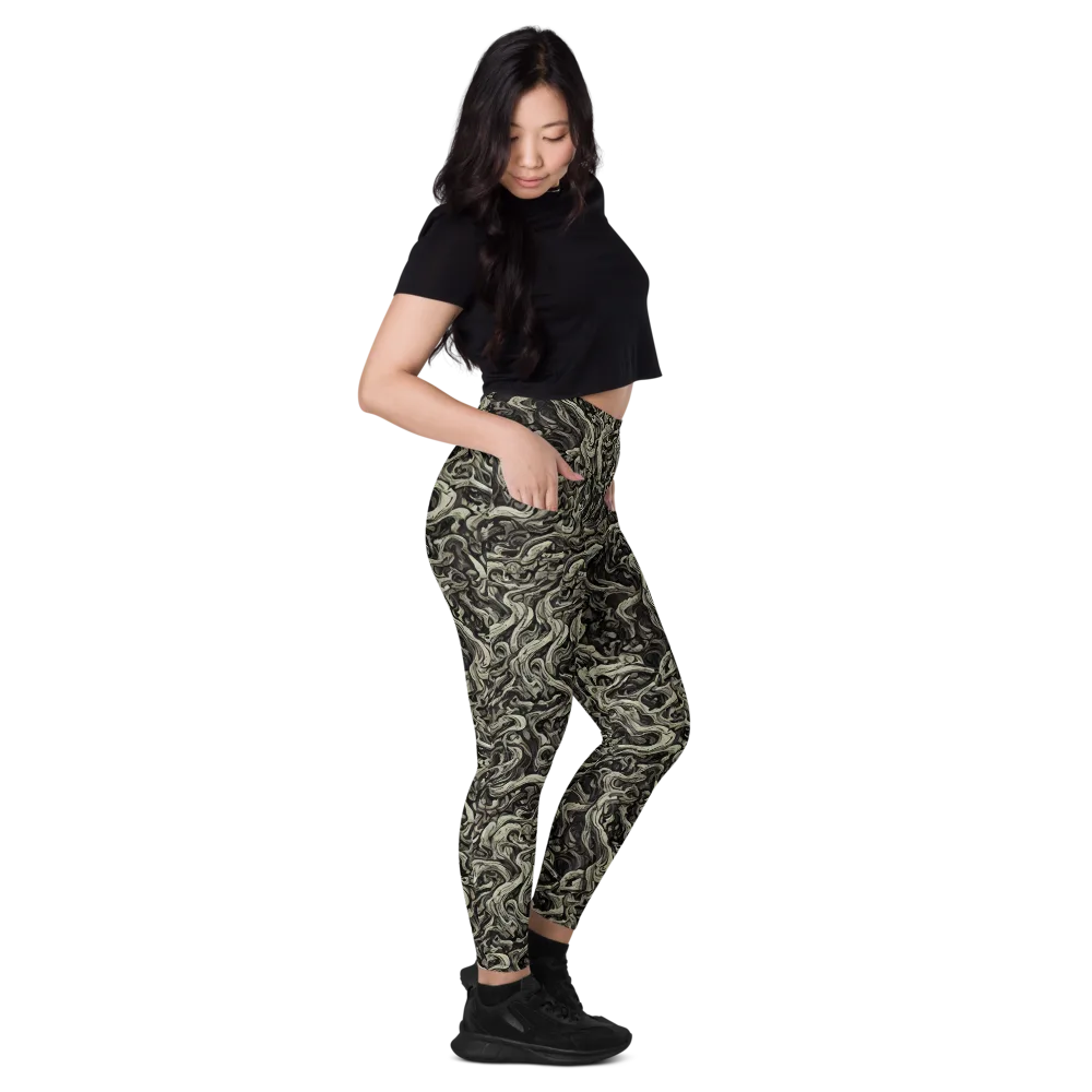 Bone Tide on Leggings with Pockets — Right