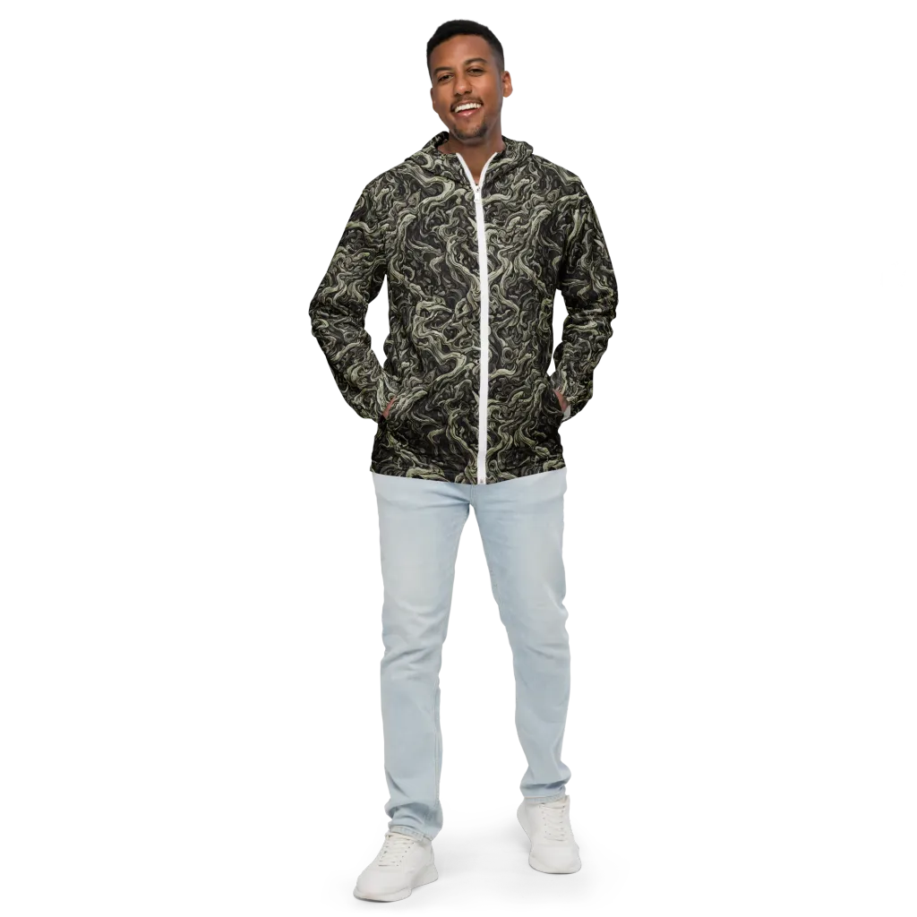 Bone Tide on Men's Windbreaker — Front