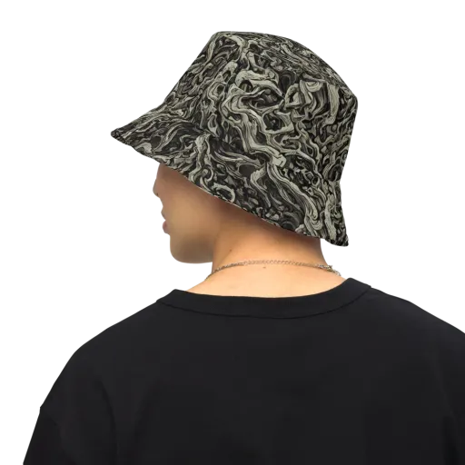 Bone Tide on a Reversible Bucket Hat