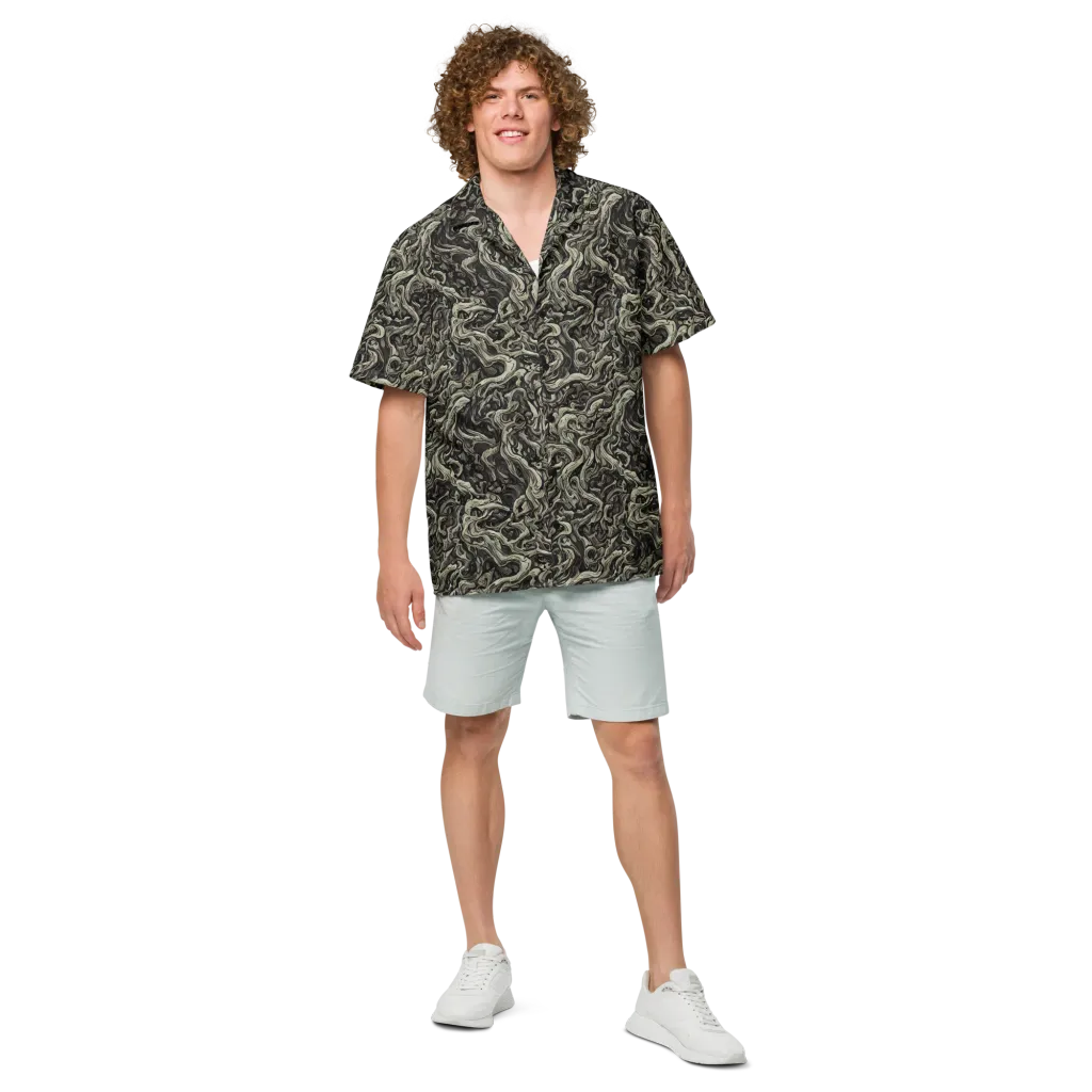 Bone Tide on Button Shirt — Front
