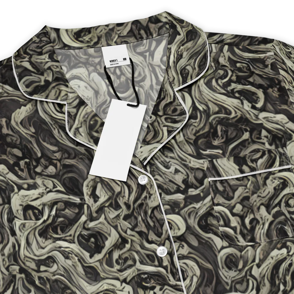 Bone Tide on Women's Short Sleeve Pajama Top — Product details