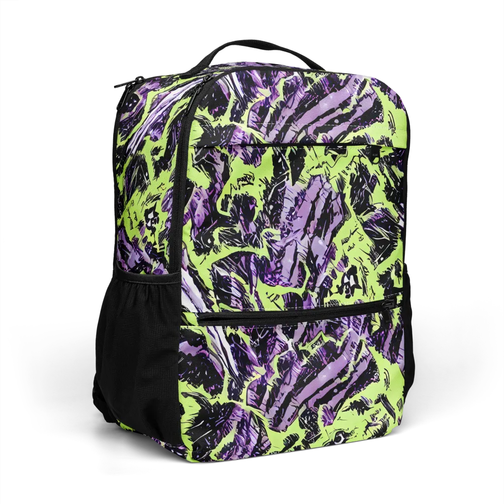 Acid Violet on Utility Backpack — Right Front