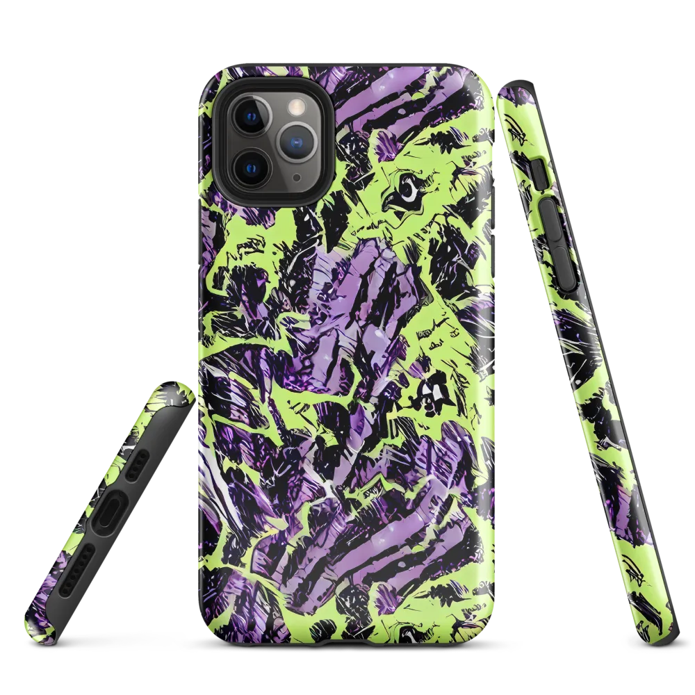Acid Violet on Tough Case for iPhone® — Front