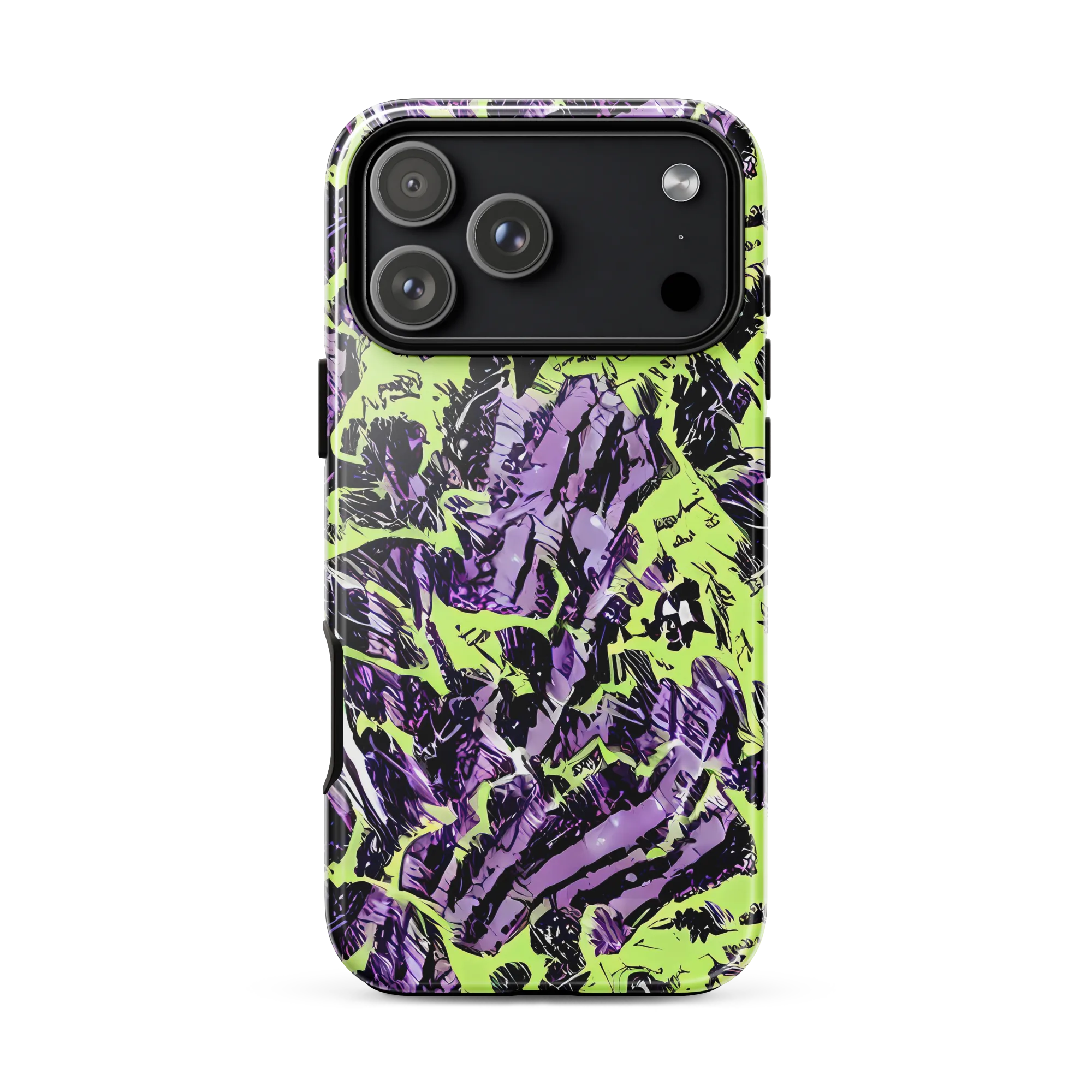Acid Violet on Tough Case for iPhone® — Front