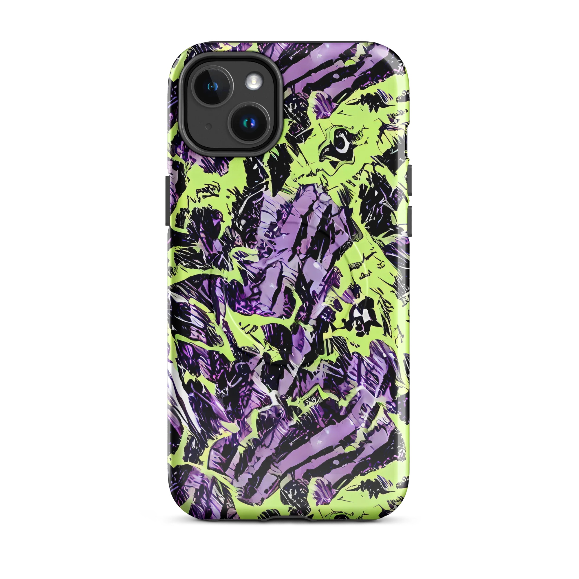 Acid Violet on MagSafe Tough Case for iPhone® — Front