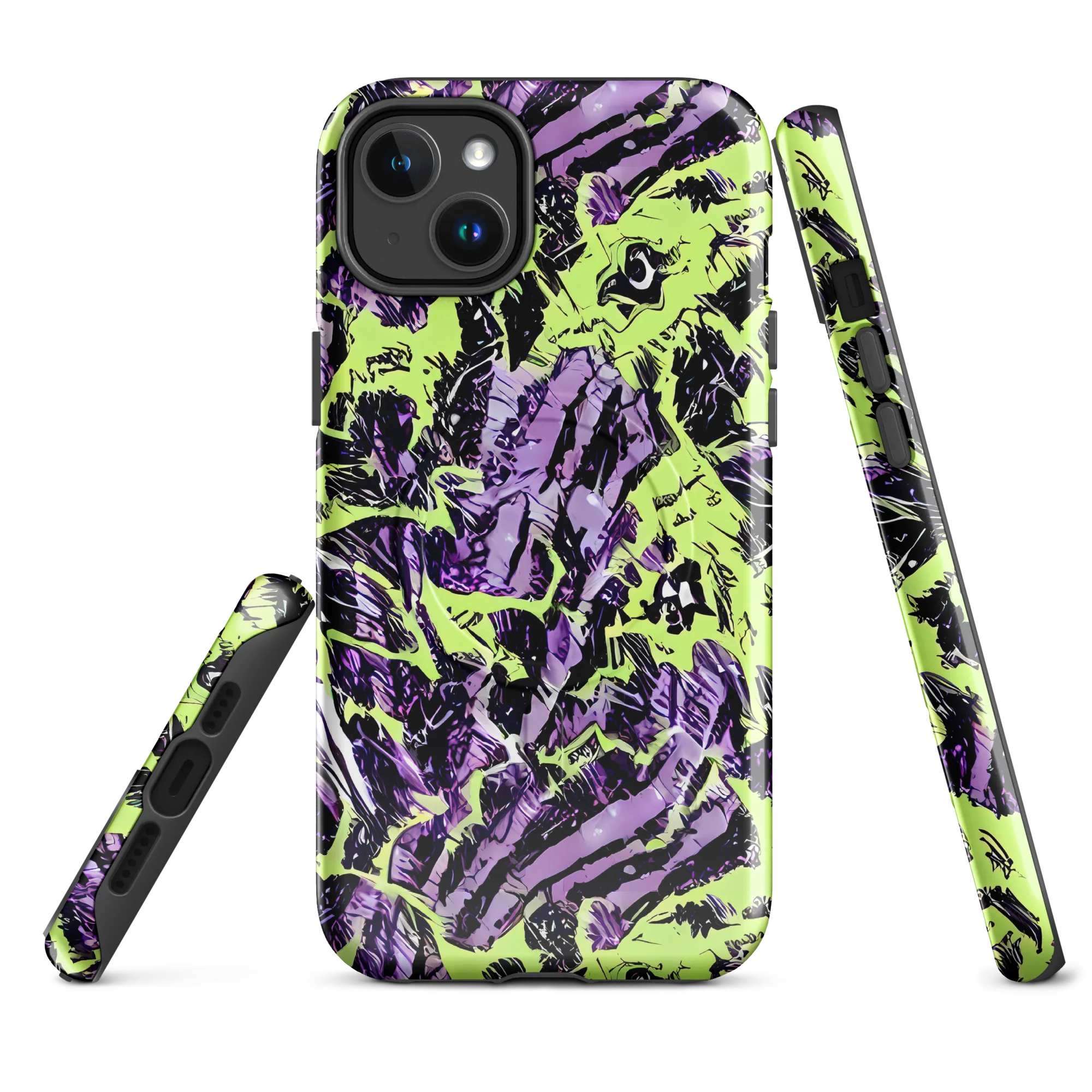 Acid Violet on MagSafe Tough Case for iPhone® — Front