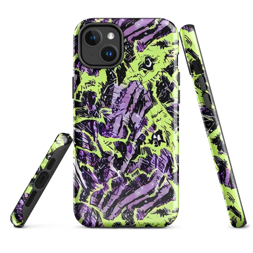 Acid Violet on MagSafe Tough Case for iPhone® — Front