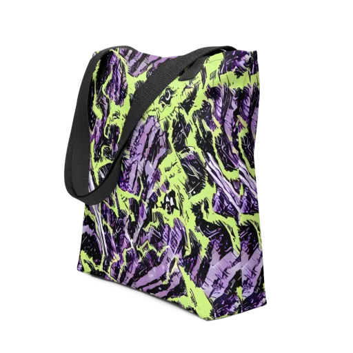 Acid Violet on a Tote Bag
