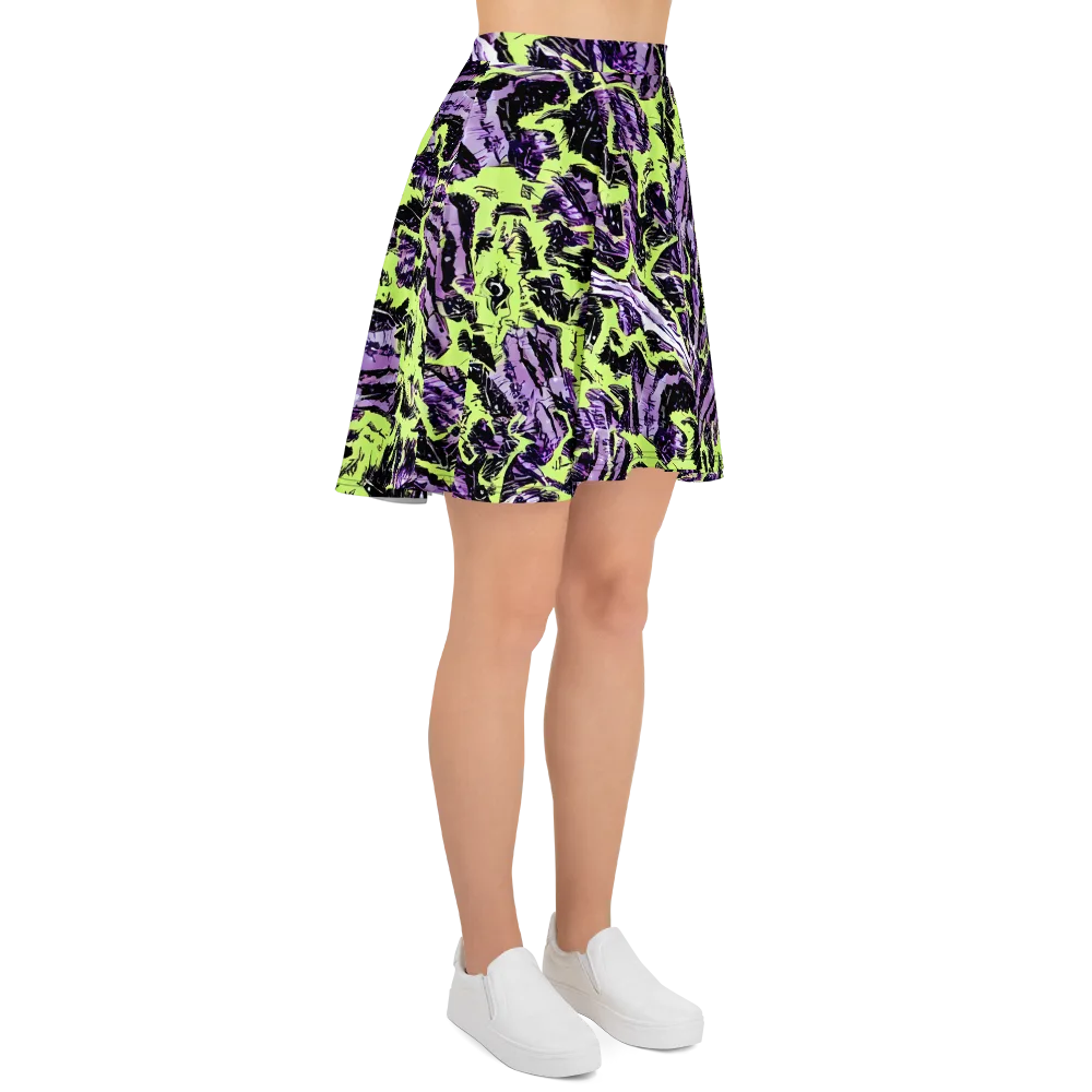 Acid Violet on Skater Skirt — Right