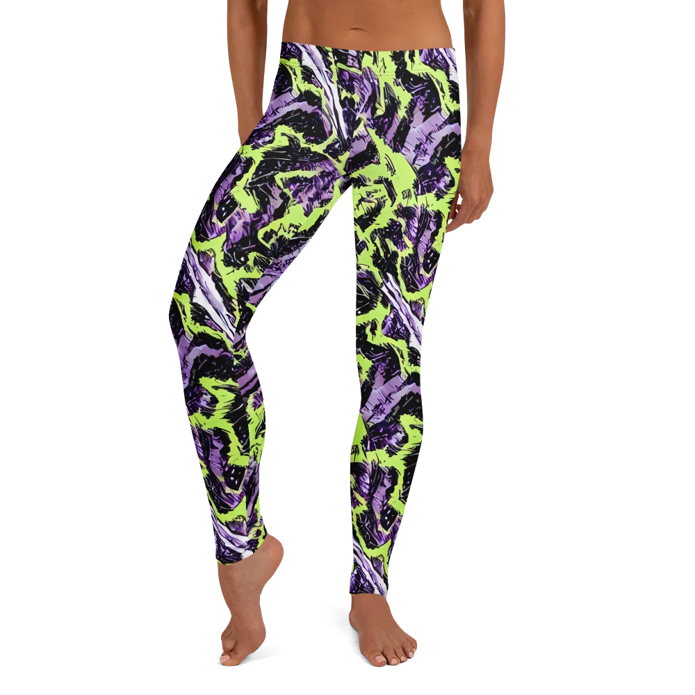 Acid Violet on Leggings — Front