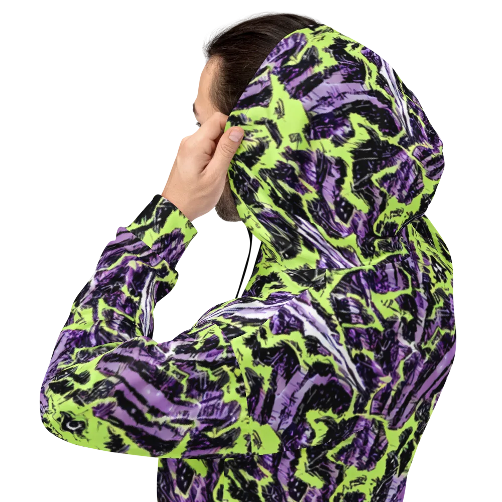 Acid Violet on Hoodie — Back