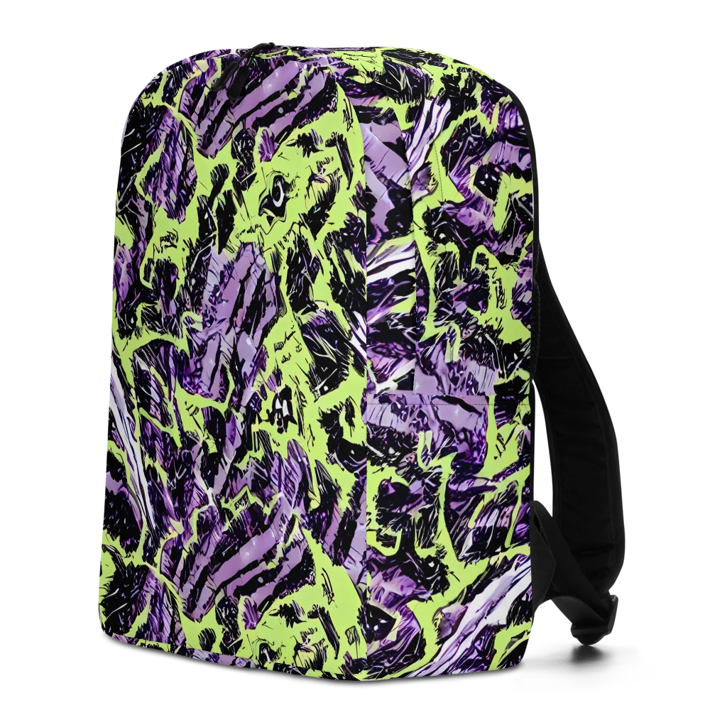 Acid Violet on Minimalist Backpack — Left