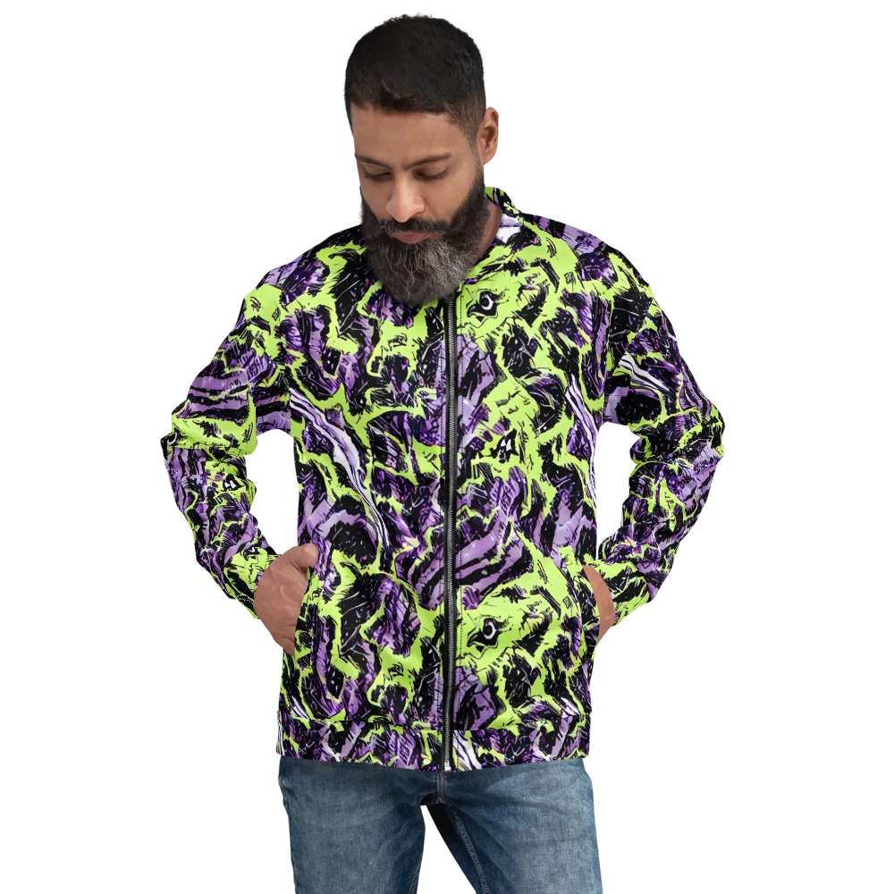 Acid Violet on Bomber Jacket — Front