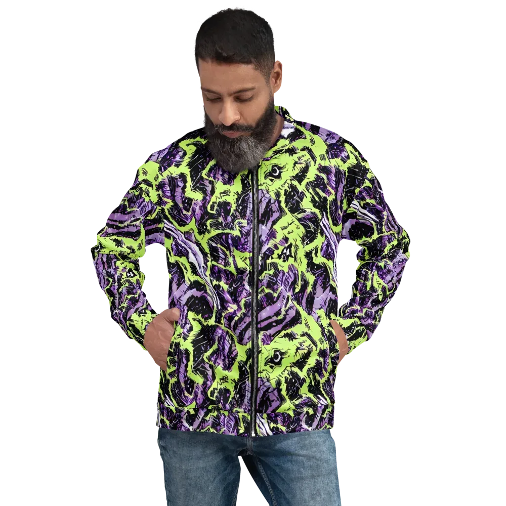 Acid Violet on Bomber Jacket — Front