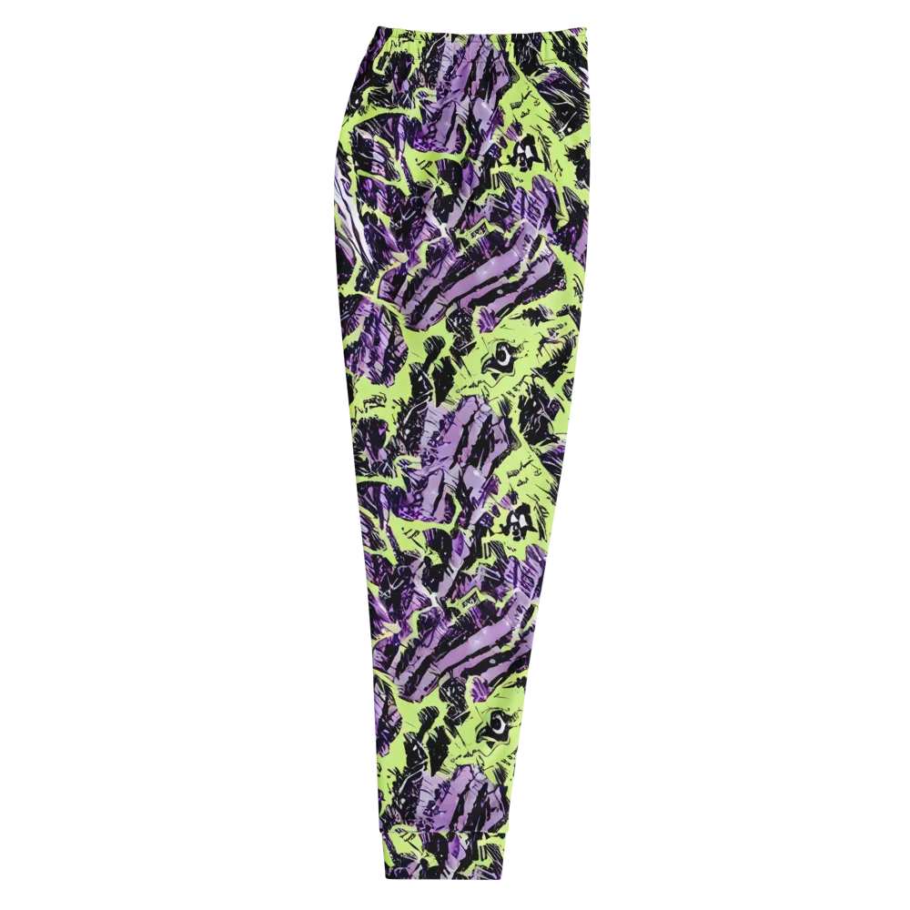 Acid Violet on Men's Joggers — Right
