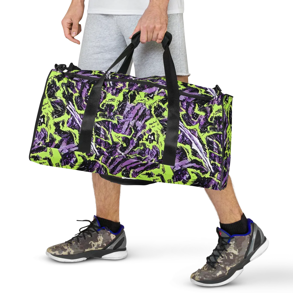 Acid Violet on Duffle Bag — Front