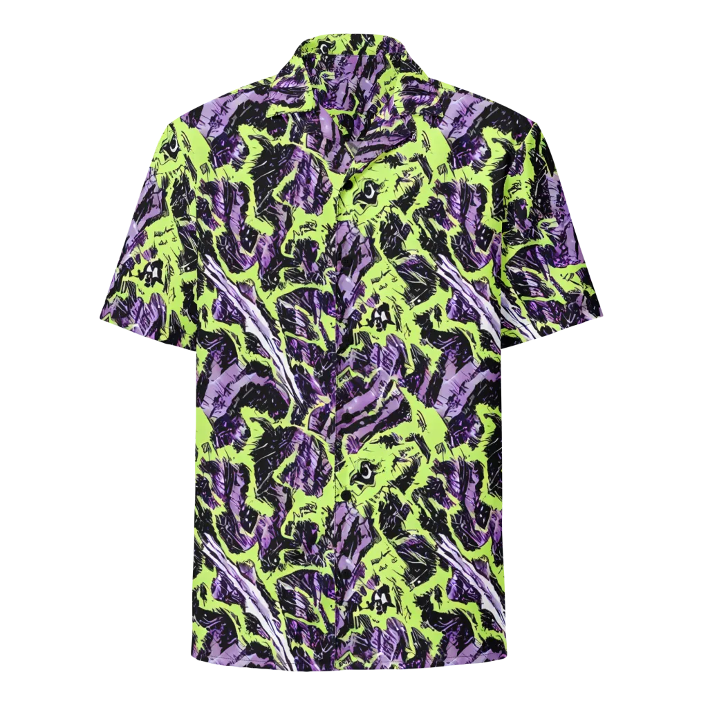 Acid Violet on Button Shirt — Front