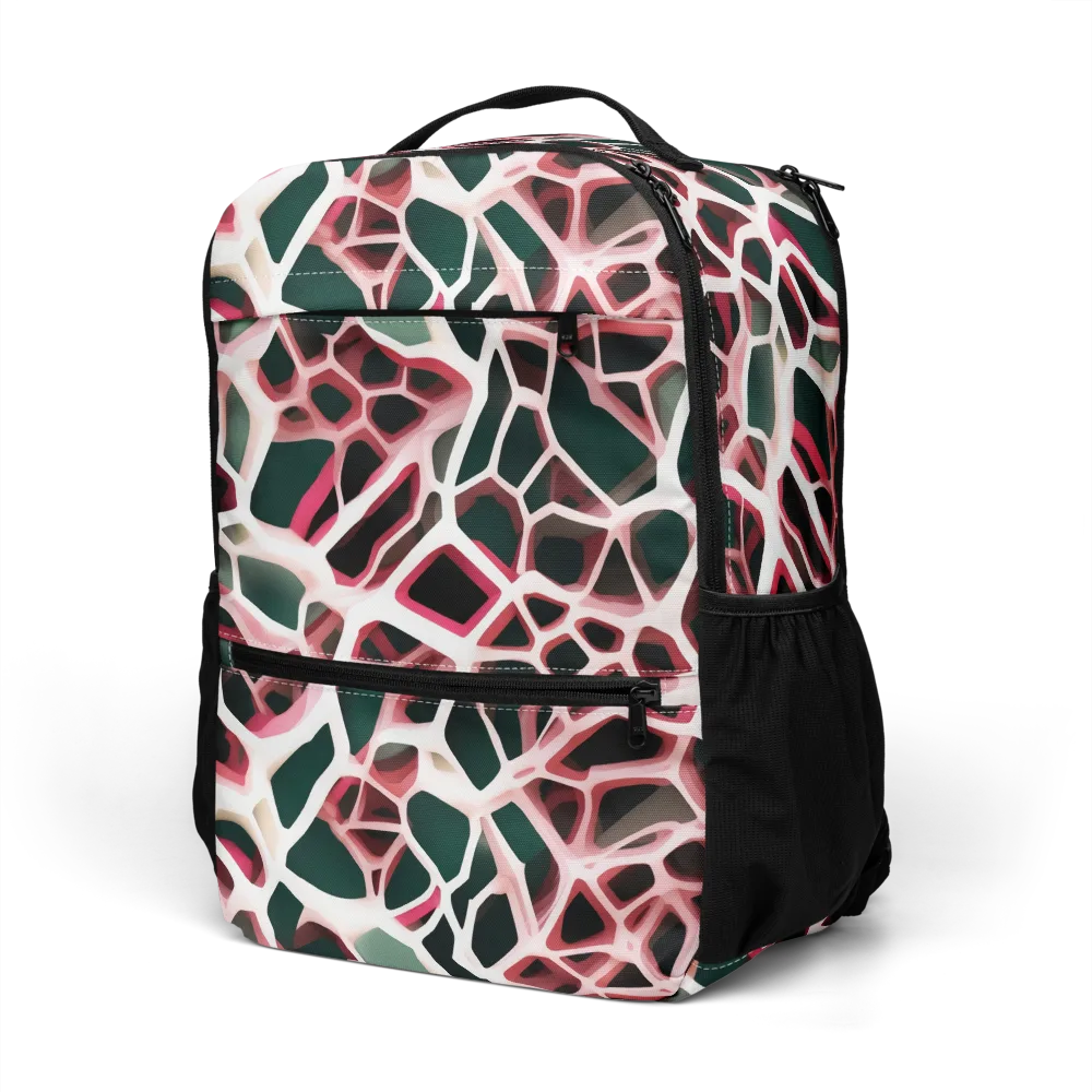 Rose Circuit on Utility Backpack — Left Front