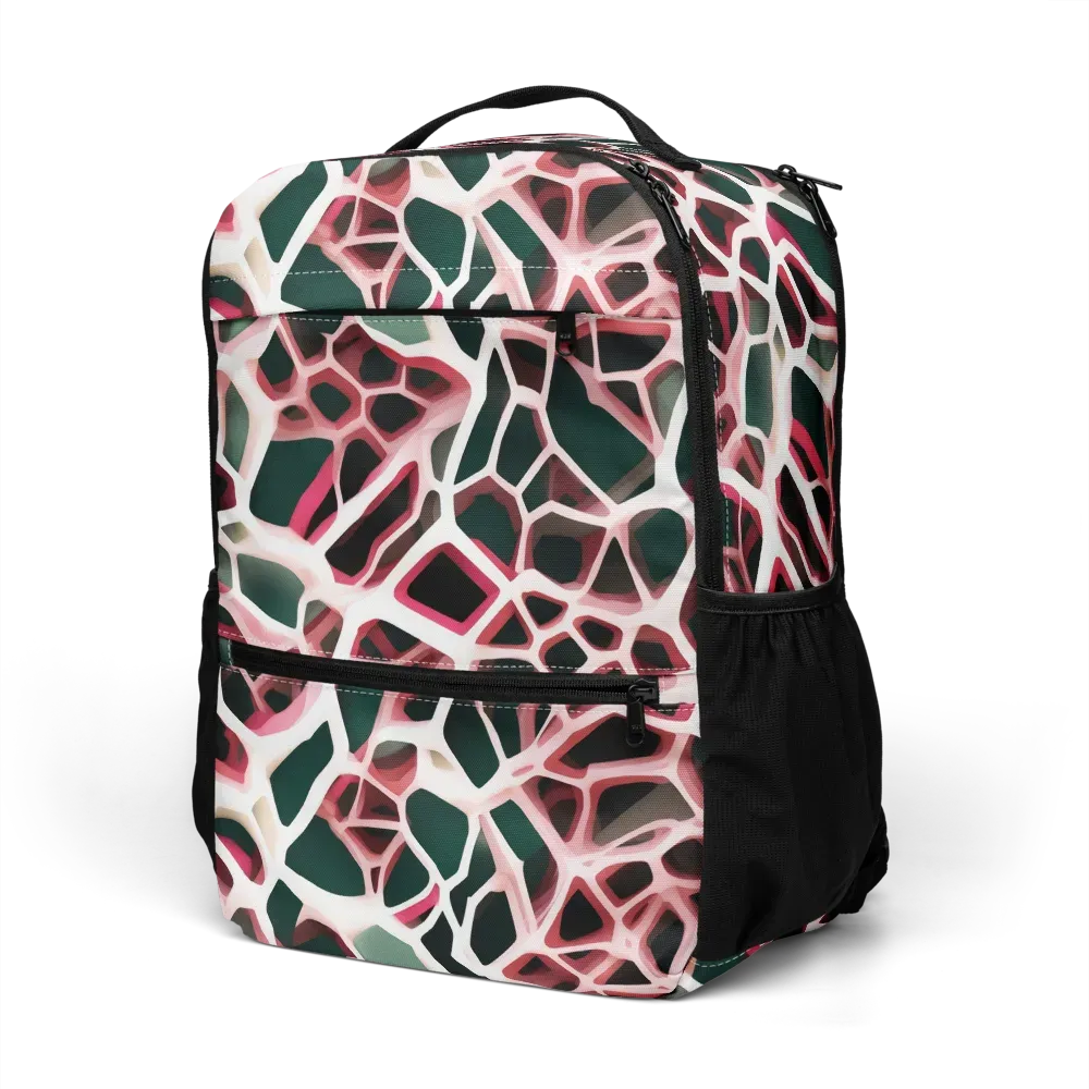 Rose Circuit on Utility Backpack — Left Front