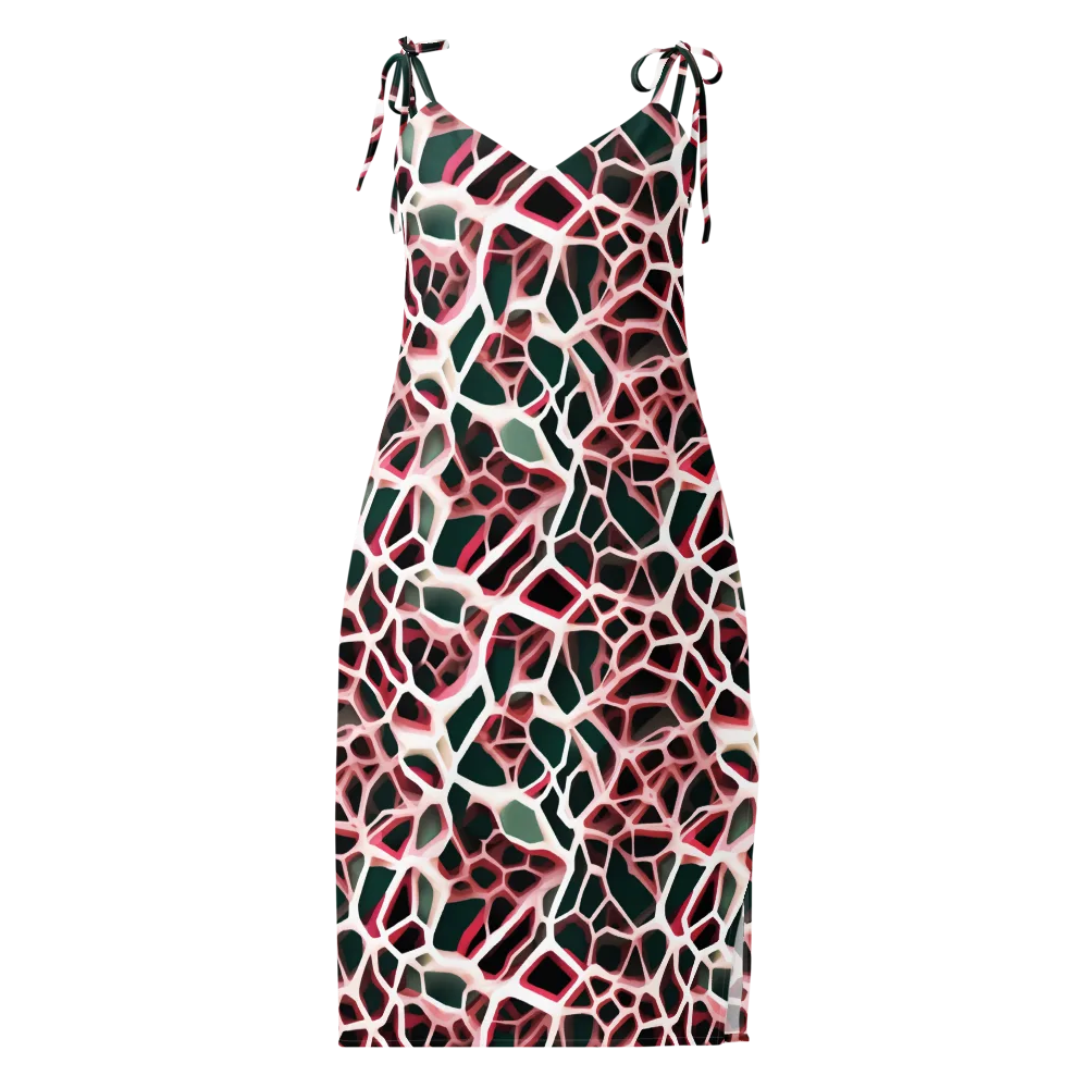 Rose Circuit on Slip Dress — Front