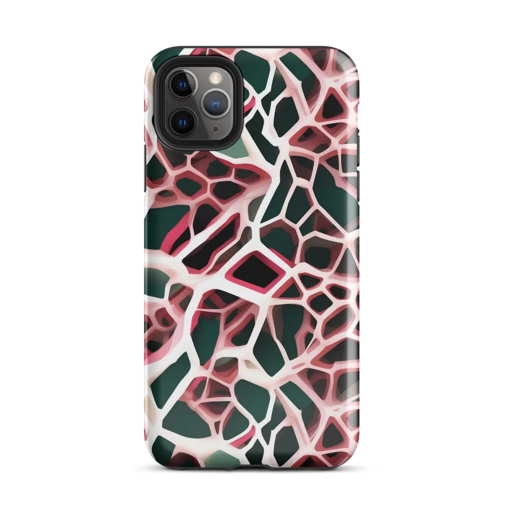 Rose Circuit on Tough Case for iPhone® — Front