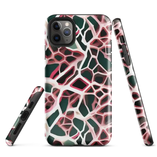 Rose Circuit on a Tough Case for iPhone®