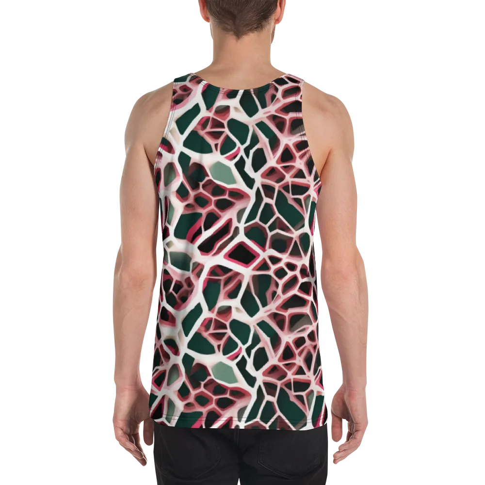 Rose Circuit on Men's Tank Top — Back