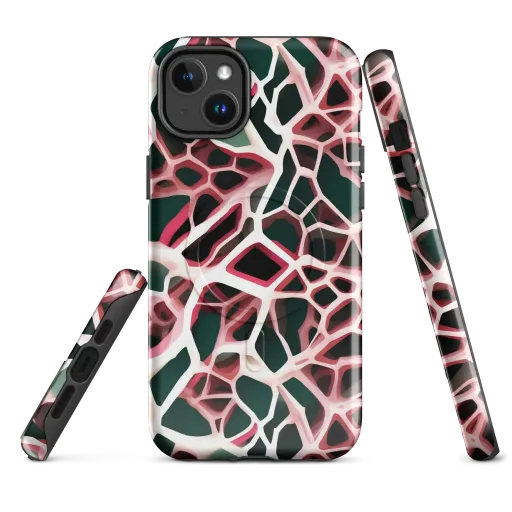 Rose Circuit on a MagSafe Tough Case for iPhone®