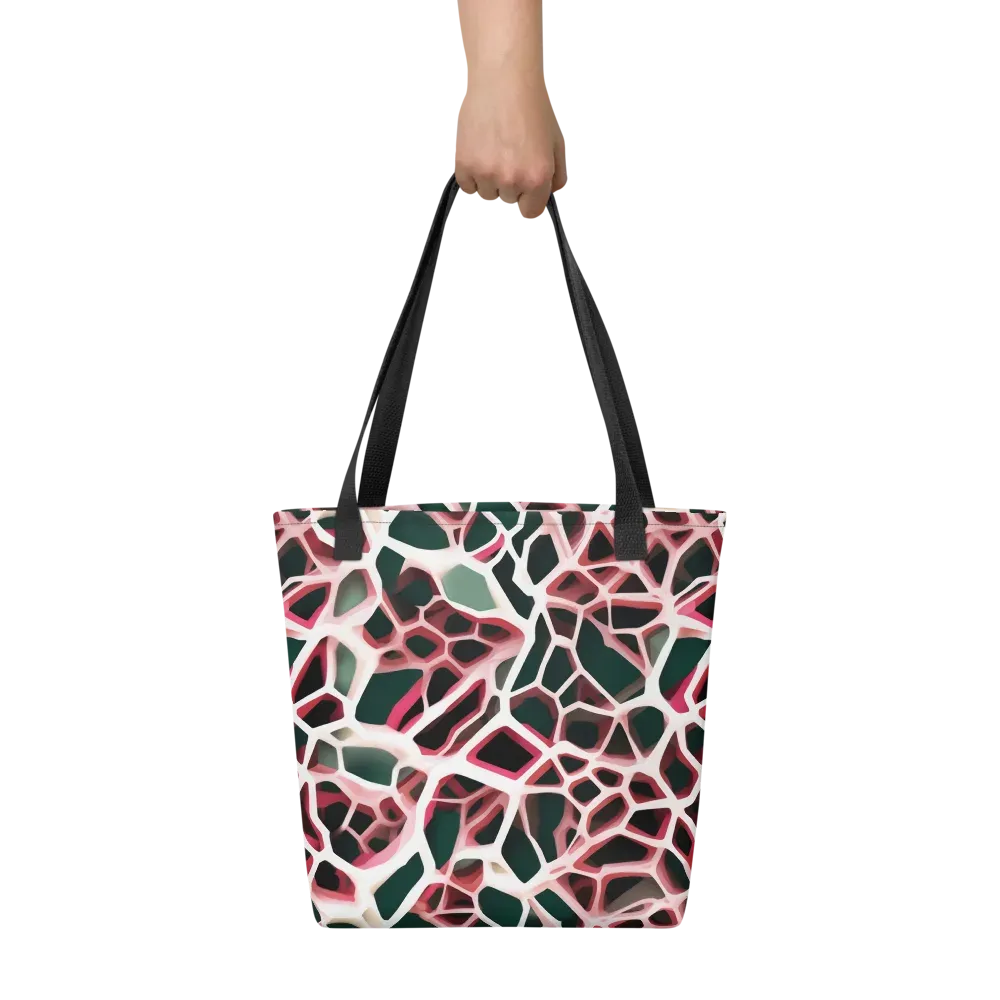 Rose Circuit on Tote Bag — Front