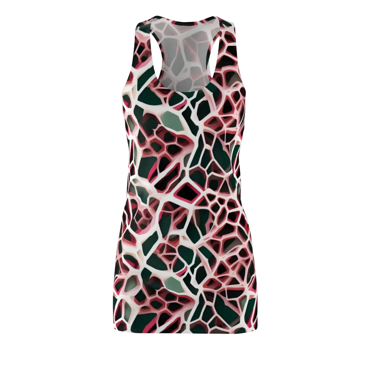 Rose Circuit on Racerback Dress — Front