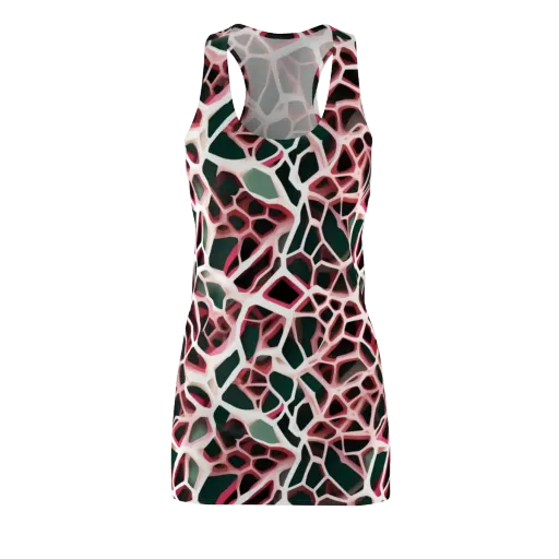 Rose Circuit on a Racerback Dress
