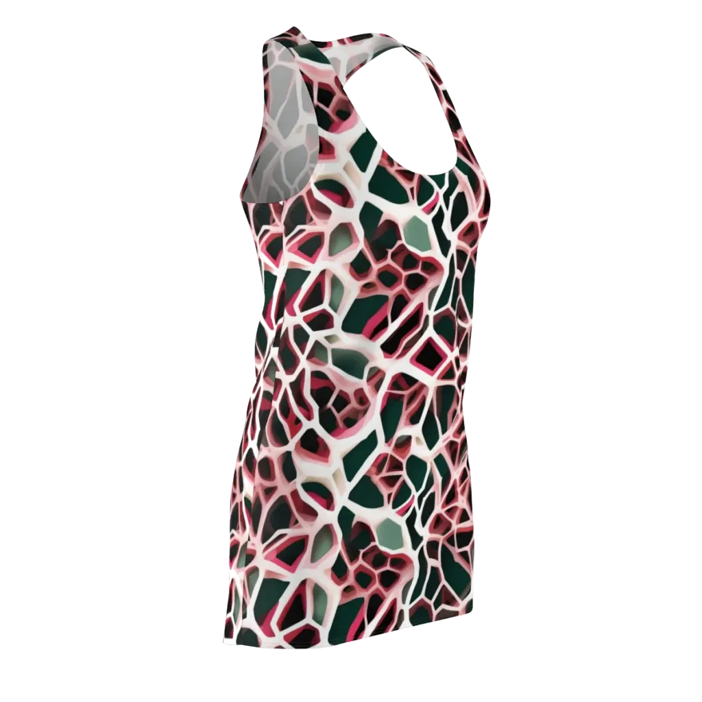 Rose Circuit on Racerback Dress — Front Side